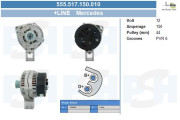 555.517.150.010 Alternátor +Line BV PSH