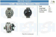 555.519.115.011 Alternátor +Line BV PSH