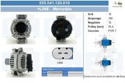 555.541.120.010 Alternátor +Line BV PSH