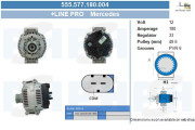 555.577.180.004 Alternátor TWA Reman BV PSH