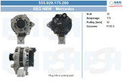 555.929.175.280 Alternátor Nikko Reman BV PSH