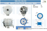 556.018.140.010 Alternátor +Line BV PSH