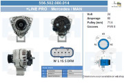 556.502.080.014 Alternátor TWA Reman BV PSH