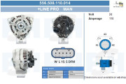 556.508.110.014 Alternátor TWA Reman BV PSH