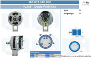 566.003.040.000 Alternátor +Line BV PSH