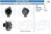 576.511.060.130 Alternátor +Line BV PSH