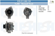 576.511.080.130 Alternátor +Line BV PSH