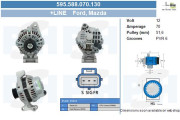 595.588.070.130 Alternátor +Line BV PSH