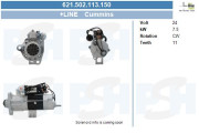 621.502.113.150 żtartér +Line BV PSH