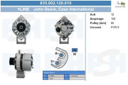 635.002.120.010 Alternátor +Line BV PSH