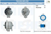 706.004.065.030 Alternátor +Line BV PSH