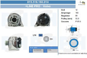 815.518.160.014 Alternátor TWA Reman BV PSH