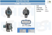816.510.110.130 Alternátor +Line BV PSH
