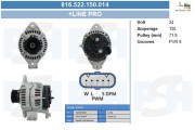 816.522.150.014 Alternátor TWA Reman BV PSH