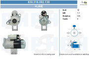 830.518.092.130 żtartér +Line BV PSH