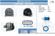 906.502.100.014 Alternátor TWA Reman BV PSH