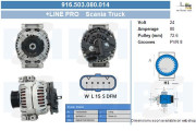 916.503.080.014 Alternátor TWA Reman BV PSH