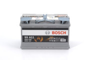 0 092 S5A 110 BOSCH Startovací baterie 12V / 80Ah / 800A - pravá (S5 AGM) | 0 092 S5A 110 (S5 A11) BOSCH