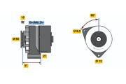 0 120 488 103 Alternátor BOSCH