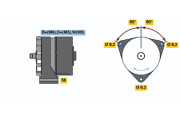 0 120 488 292 Alternátor BOSCH