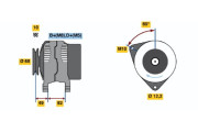 0 123 315 503 Alternátor BOSCH