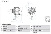 0 986 049 690 Alternátor BOSCH