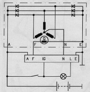 0 986 190 003 Regulátor alternátora BOSCH