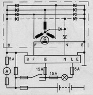 0 986 190 019 Regulátor alternátora BOSCH