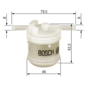 0 986 450 117 Palivový filter BOSCH