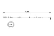 1 987 473 507 Výstrażný kontakt opotrebenia brzdového oblożenia BOSCH