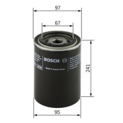 F 026 404 005 Hydraulický filter automatickej prevodovky BOSCH