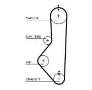 5085 Ozubený remeň FleetRunner™ GATES