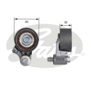T41224 Napínacia kladka ozubeného remeňa FleetRunner™ Micro-V® Kit GATES
