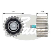 T42196 Obehová/vodiaca kladka ozubeného remeňa FleetRunner™ Micro-V® Kit GATES