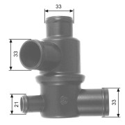 TH14687 Termostat chladenia GATES