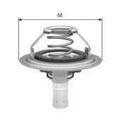 TH23080G1 Termostat chladenia GATES