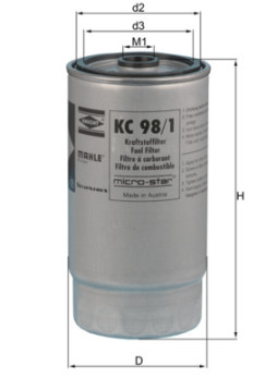 KC 98/1 Palivový filter KNECHT