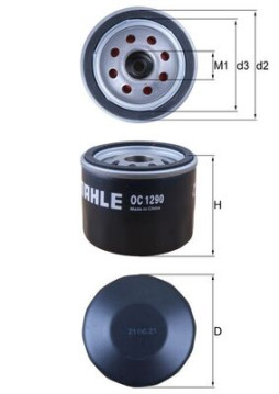OC 1290 Olejový filter KNECHT