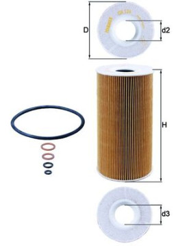 OX 126D Olejový filter KNECHT