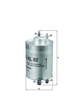 KL 82 Palivový filter KNECHT