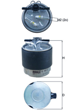 KL 440/41 Palivový filter KNECHT