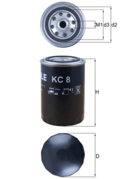 KC 8 Palivový filter KNECHT