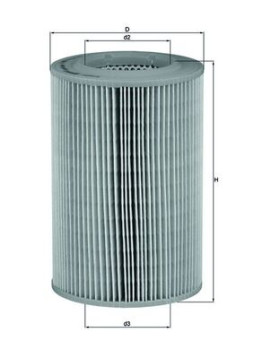 LX 860 Vzduchový filter KNECHT