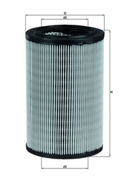 LX 865 Vzduchový filter KNECHT