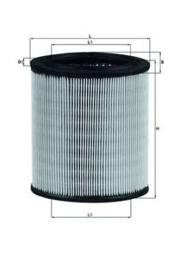 LX 715 Vzduchový filter KNECHT