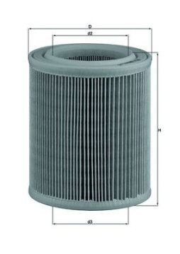 LX 329 Vzduchový filter KNECHT