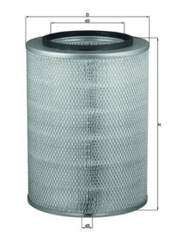 LX 763 Vzduchový filter KNECHT