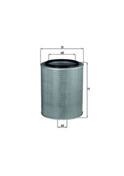 LX 531 Vzduchový filter KNECHT