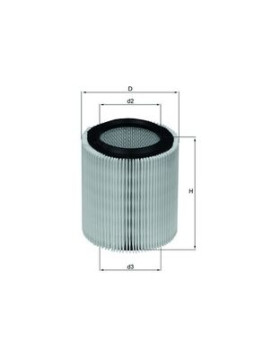 LX 898 Vzduchový filter KNECHT
