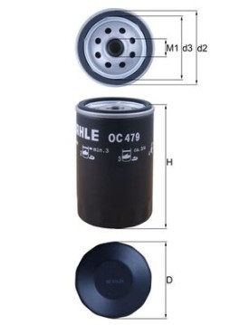 OC 479 Olejový filter KNECHT
